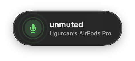 Unmuted HUD