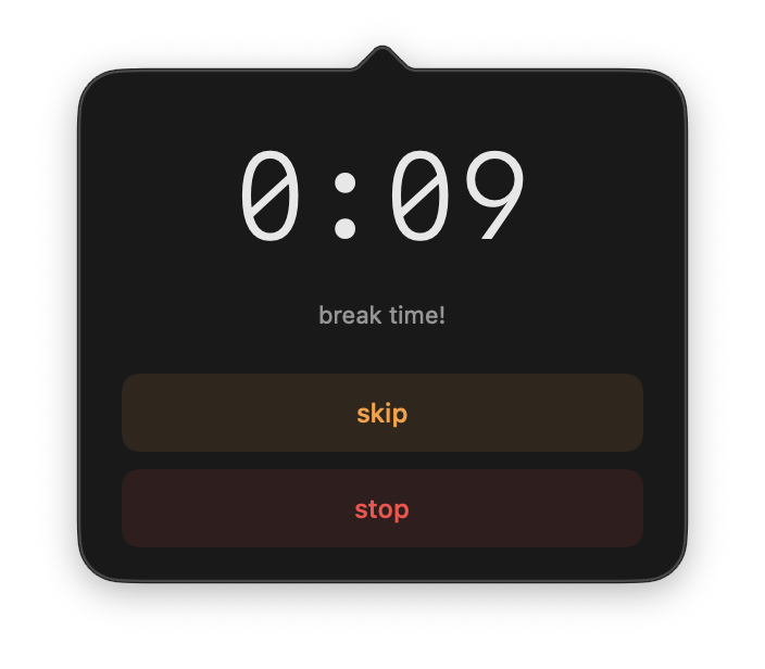 Break Session Countdown