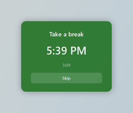 Minimal theme